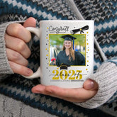 Remise des diplômes derrière vous tous vos souvenirs - Tasse photo personnalisée